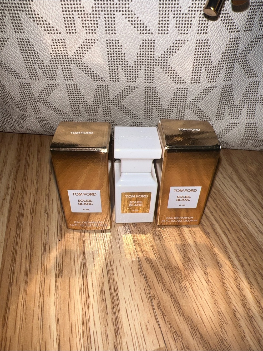 Tom Ford Soleil Blanc Mini Set - White & Gold Accents